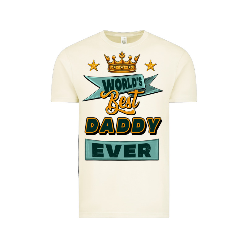 World's Best Daddy Ever Vintage Tee by Jasminsmagicworld | Teevron