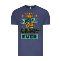 Vintage Denim world's best daddy ever Vintage Tee - Jasminsmagicworld