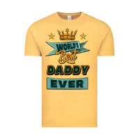 Vintage Mustard world's best daddy ever Vintage Tee - Jasminsmagicworld