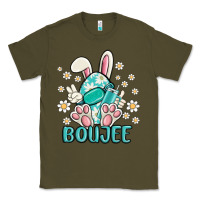 Army Green boujee  easter  egg Classic Tee - MaliasSmallBusiness