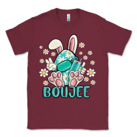 Burgundy boujee  easter  egg Classic Tee - MaliasSmallBusiness