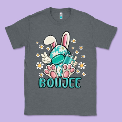 Boujee  Easter  Egg Classic Tee Designed By Maliassmallbusiness