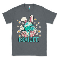Charcoal Heather boujee  easter  egg Classic Tee - MaliasSmallBusiness