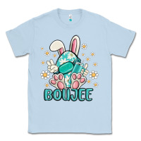 Dusty Blue boujee  easter  egg Classic Tee - MaliasSmallBusiness