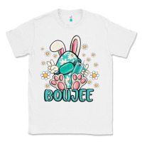 White boujee  easter  egg Classic Tee - MaliasSmallBusiness