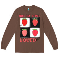 Chestnut you are berry loved Long Sleeve Tee - MaliasSmallBusiness