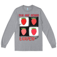 Heather Grey you are berry loved Long Sleeve Tee - MaliasSmallBusiness