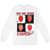 White you are berry loved Long Sleeve Tee - MaliasSmallBusiness