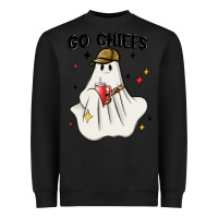 Black go chiefs boujee sports ghost stanley Heavyweight Sweatshirt - MaliasSmallBusiness