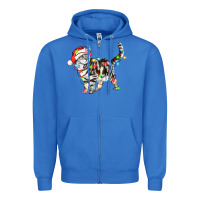 True Royal christmas american shorthair cat Zipper Hoodie - LillyAllenDesigns