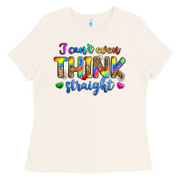 Bone i can't even think straight Ladies Tee - Zillion Design Studio