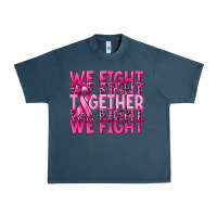 Midnight Navy together we fight cancer Urban Heavy Tee - NancyCooperArtShop