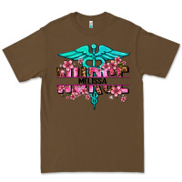 Cacao floral nurse custom name Premium Tee - AdoDesignShop