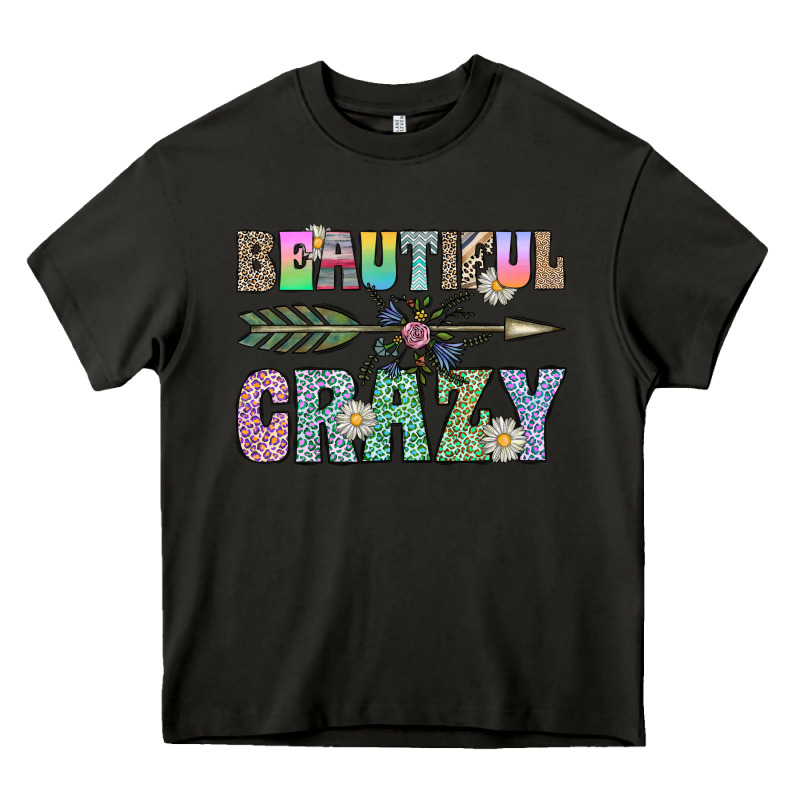 Beautiful Crazy Heavy Core Tee by CowhideDigitalArt | Teevron