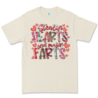 Stealin Hearts And Makin Farts Premium Tee | Teevron