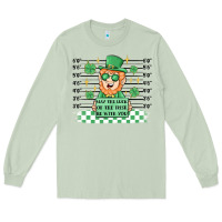Matcha may the luck of the irish be with you Long Sleeve Tee - MaliasSmallBusiness