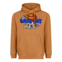 Meerkat Game day Basketball Heavyweight Hoodie - NancyCooperArtShop