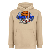 Mushroom Game day Basketball Heavyweight Hoodie - NancyCooperArtShop
