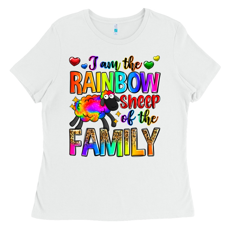 I Am The Rainbow Sheep Of The Family Ladies Tee by Zillion Design Studio | Teevron