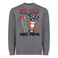Storm hot mess always stressed race mama Heavyweight Sweatshirt - MaliasSmallBusiness