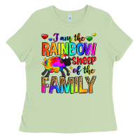 Matcha i am the rainbow sheep of the family Ladies Tee - Zillion Design Studio