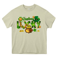 Mossy feeling lucky Heavy Core Tee - FaDigitalArtStudio