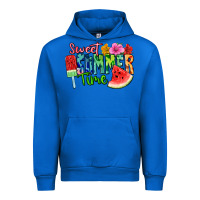 Cobalt Sweet summer time Urban Hoodie - FaDigitalArtStudio