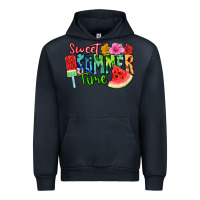 Navy Sweet summer time Urban Hoodie - FaDigitalArtStudio