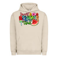 Pigment French Oak Sweet summer time Urban Hoodie - FaDigitalArtStudio