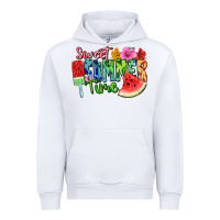 White Sweet summer time Urban Hoodie - FaDigitalArtStudio