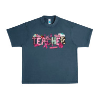 Midnight Navy cancer awareness teacher Urban Heavy Tee - NancyCooperArtShop