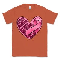 Copper heart breast cancer Classic Tee - MaliasSmallBusiness