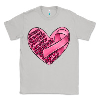 Moon Dust heart breast cancer Classic Tee - MaliasSmallBusiness