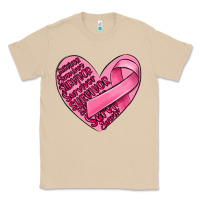Mushroom heart breast cancer Classic Tee - MaliasSmallBusiness