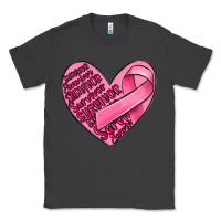 Smoke heart breast cancer Classic Tee - MaliasSmallBusiness
