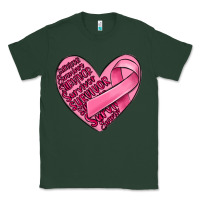 Sports Green heart breast cancer Classic Tee - MaliasSmallBusiness