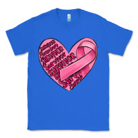 True Royal heart breast cancer Classic Tee - MaliasSmallBusiness
