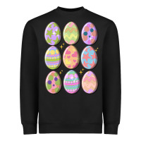 Vintage Easter Eggs Heavyweight Sweatshirt | Teevron