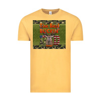 Vintage Mustard Best Bucking Dad Ever Vintage Tee - LillyAllenDesigns