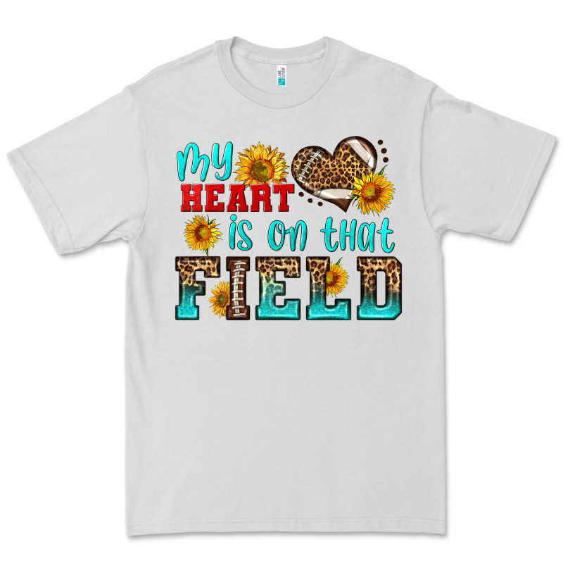My Heart Is On That Field American Football Premium Tee by HRA Design Shop | Teevron