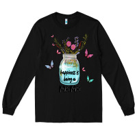 Black mama preview costom name Long Sleeve Tee - MaliasSmallBusiness