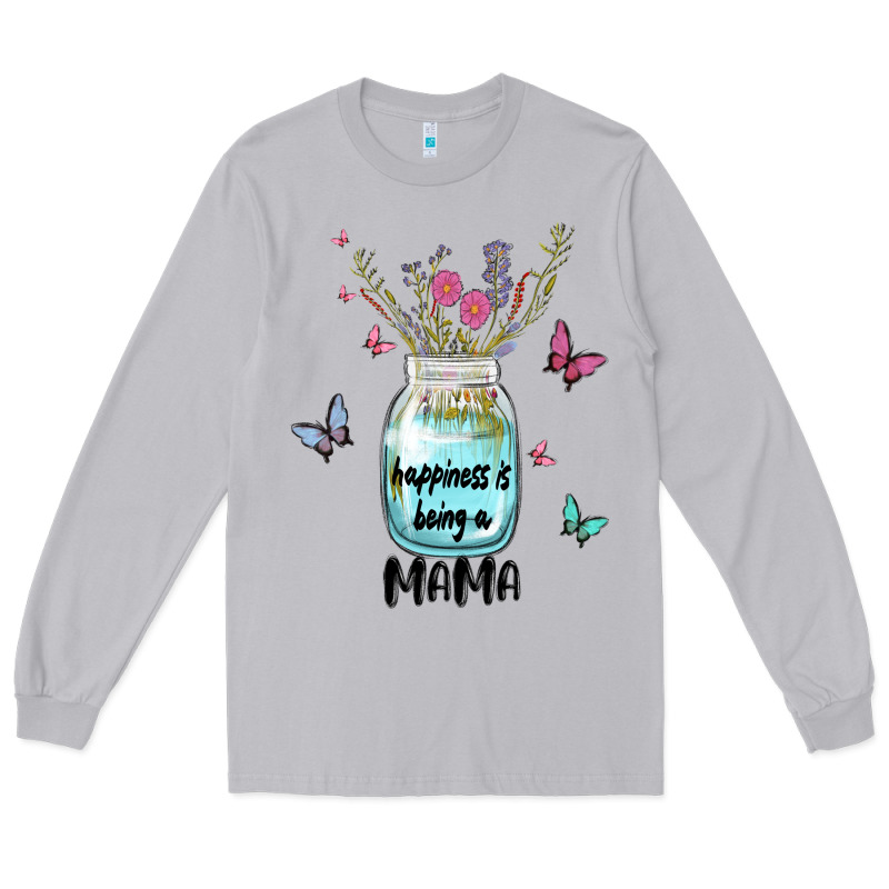Mama Preview Costom Name Long Sleeve Tee by MaliasSmallBusiness | Teevron