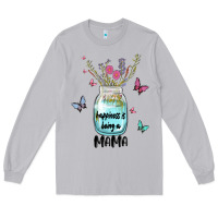 Moon Dust mama preview costom name Long Sleeve Tee - MaliasSmallBusiness