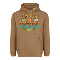 Toasted Coconut First My Mother Forever My Friend with Daisies Heavyweight Hoodie - texasbilliewilder