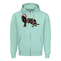 Christmas Bombay Cat Zipper Hoodie | Teevron