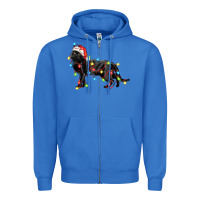 True Royal christmas bombay cat Zipper Hoodie - LillyAllenDesigns