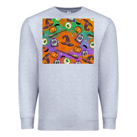 Heather Grey Halloween Premium Sweatshirt - texasbilliewilder