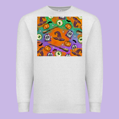Halloween Premium Sweatshirt Designed By Texasbilliewilder