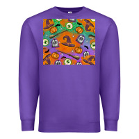 Purple Halloween Premium Sweatshirt - texasbilliewilder