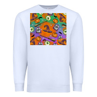 White Halloween Premium Sweatshirt - texasbilliewilder
